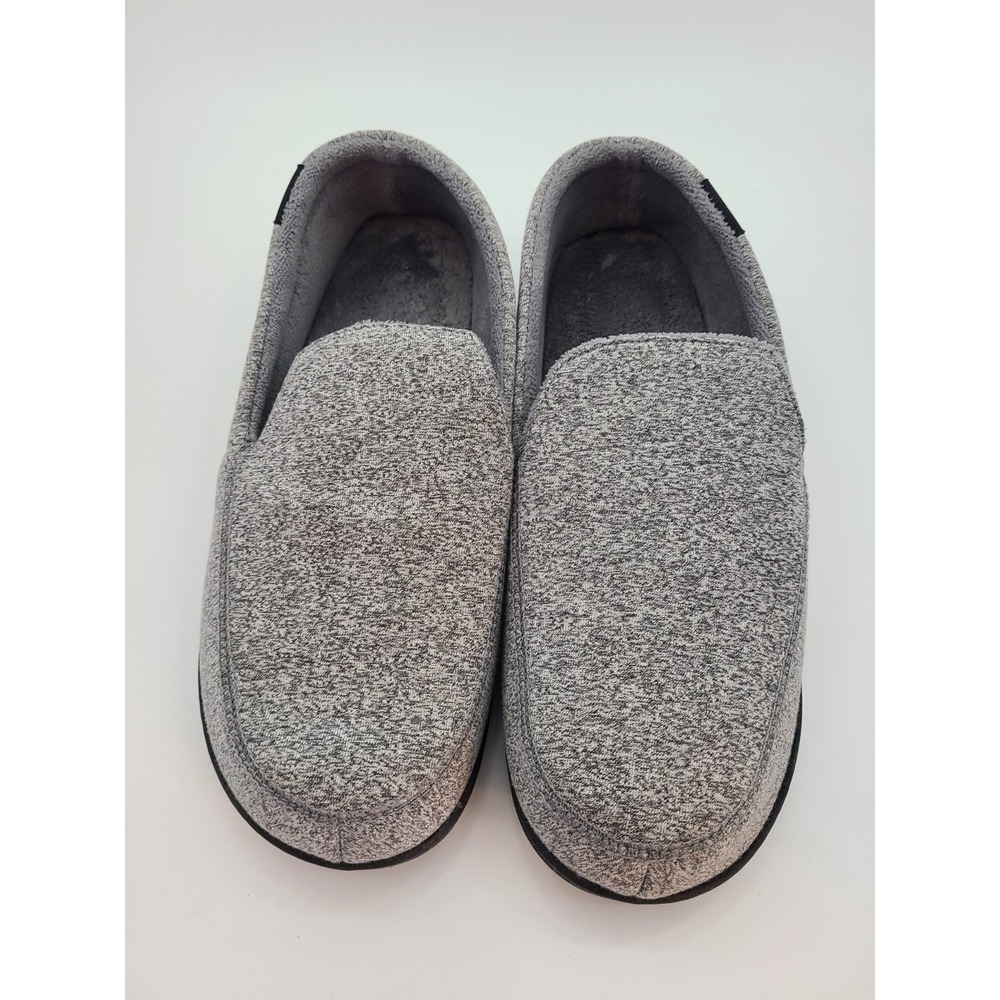Isotoner Men's Space Dye Moccasin Slippers.  Men's 13/14.